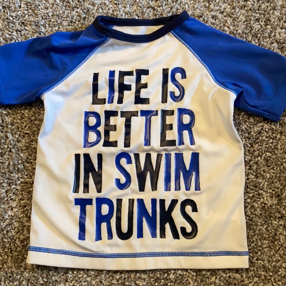 Boys swim shirt